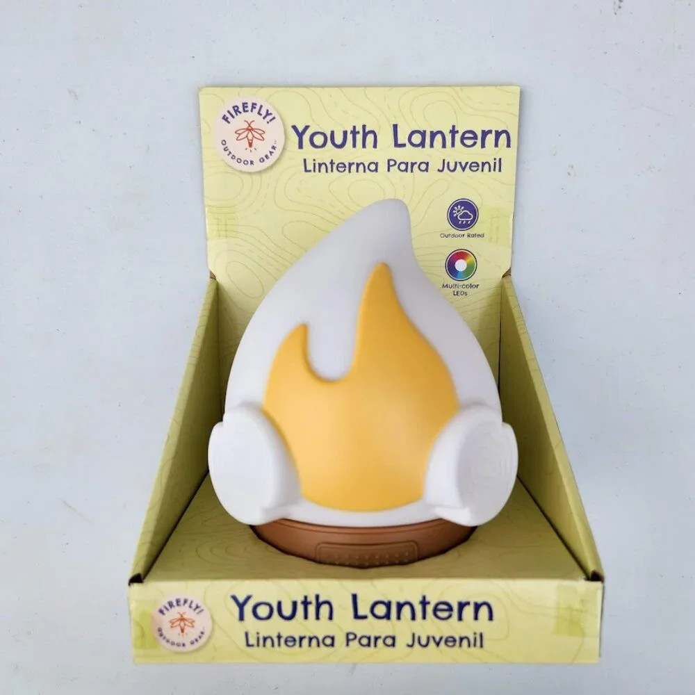 NEW Firefly Fire Lantern Flame Kids Outdoor Night Light Camping LED Multi Color
